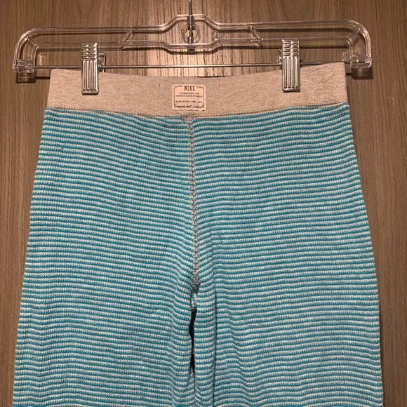 25. Nike Blue Striped Track pants Size Large in Kids, Women's Small - Picture 5 of 8